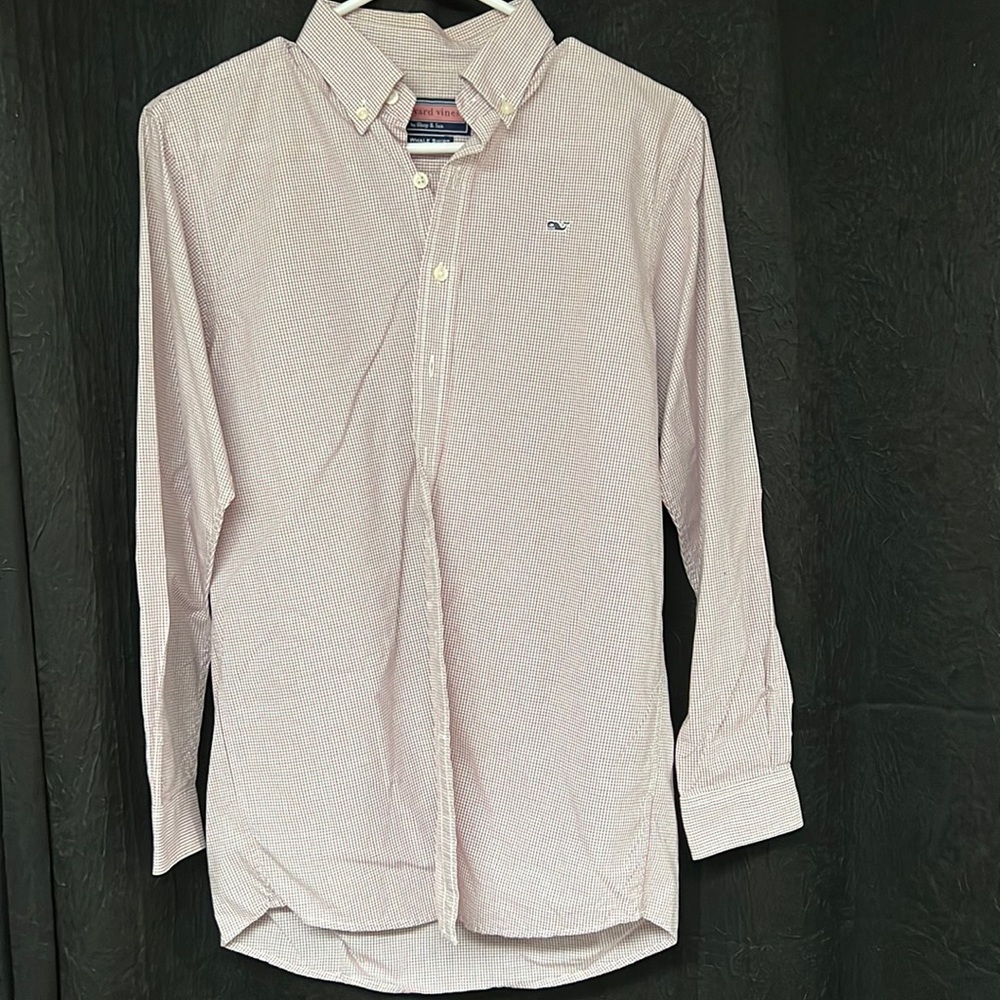 Vineyard Vines Grid Button Down Shirt
